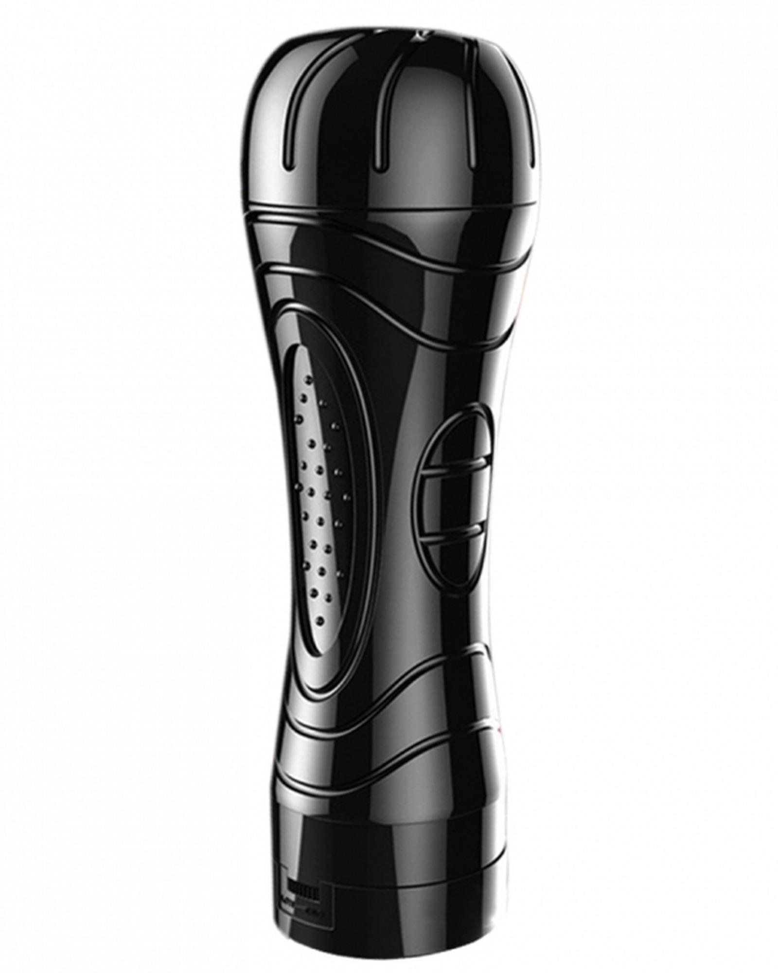 Quickies vibruojantis masturbatorius juodas