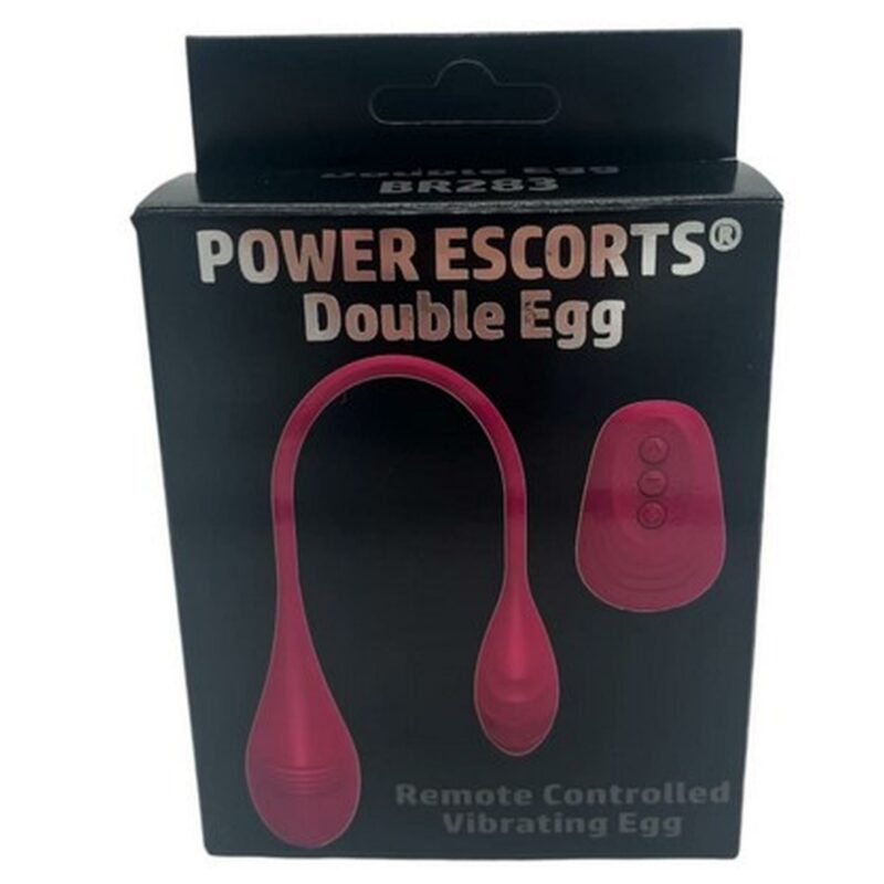 Double Egg dvigubas vibruojantis kiaušinėlis su pulteliu