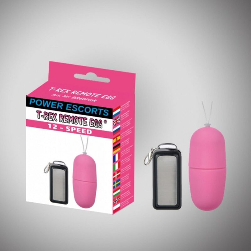 T-Rex nuotoliniu valdomas vibruojantis kiaušinėlis rožinis