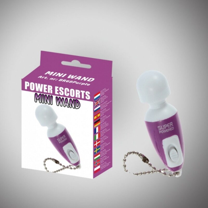 Mini Wand violetinis mini kūno masažuoklis