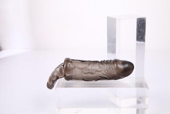 Big Tom juodas penio pailginamasis antgalis 11,5 cm - Image 3