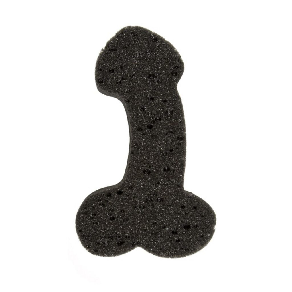 Juoda penio formos vonios kempinėlė (19 cm)