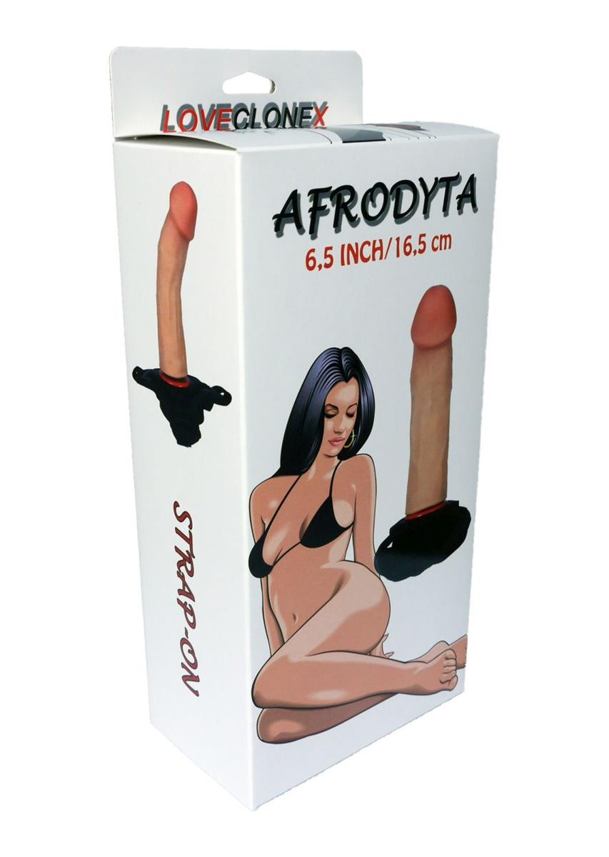 Straponas AFRODYTA 6,5″ (diržai + dildo) - Image 5