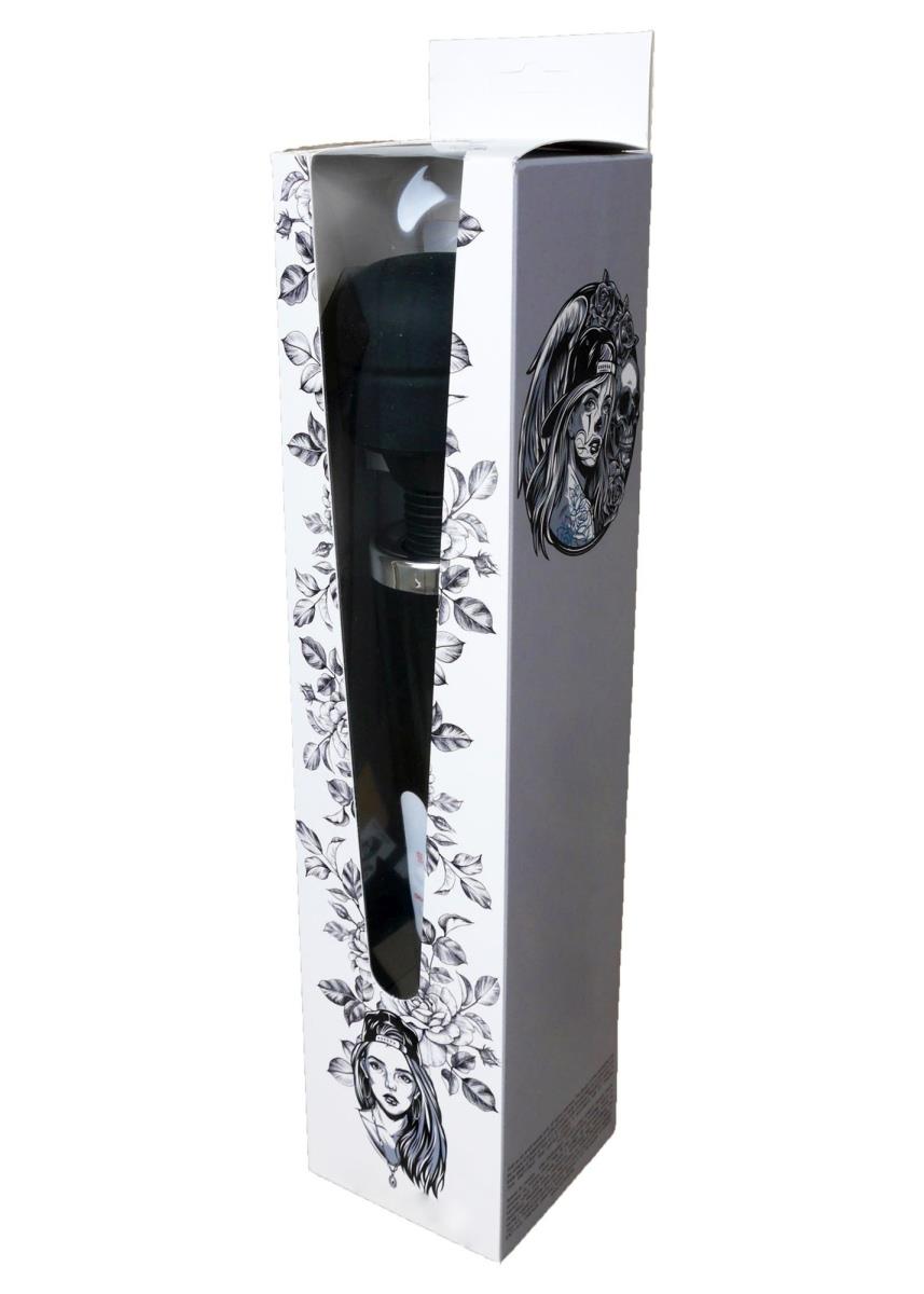 Magic Massager Wand USB juodas, 10 funkcijų - Image 13