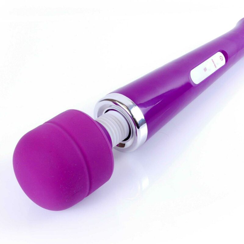 Magic Massager Wand USB violetinis, 10 funkcijų