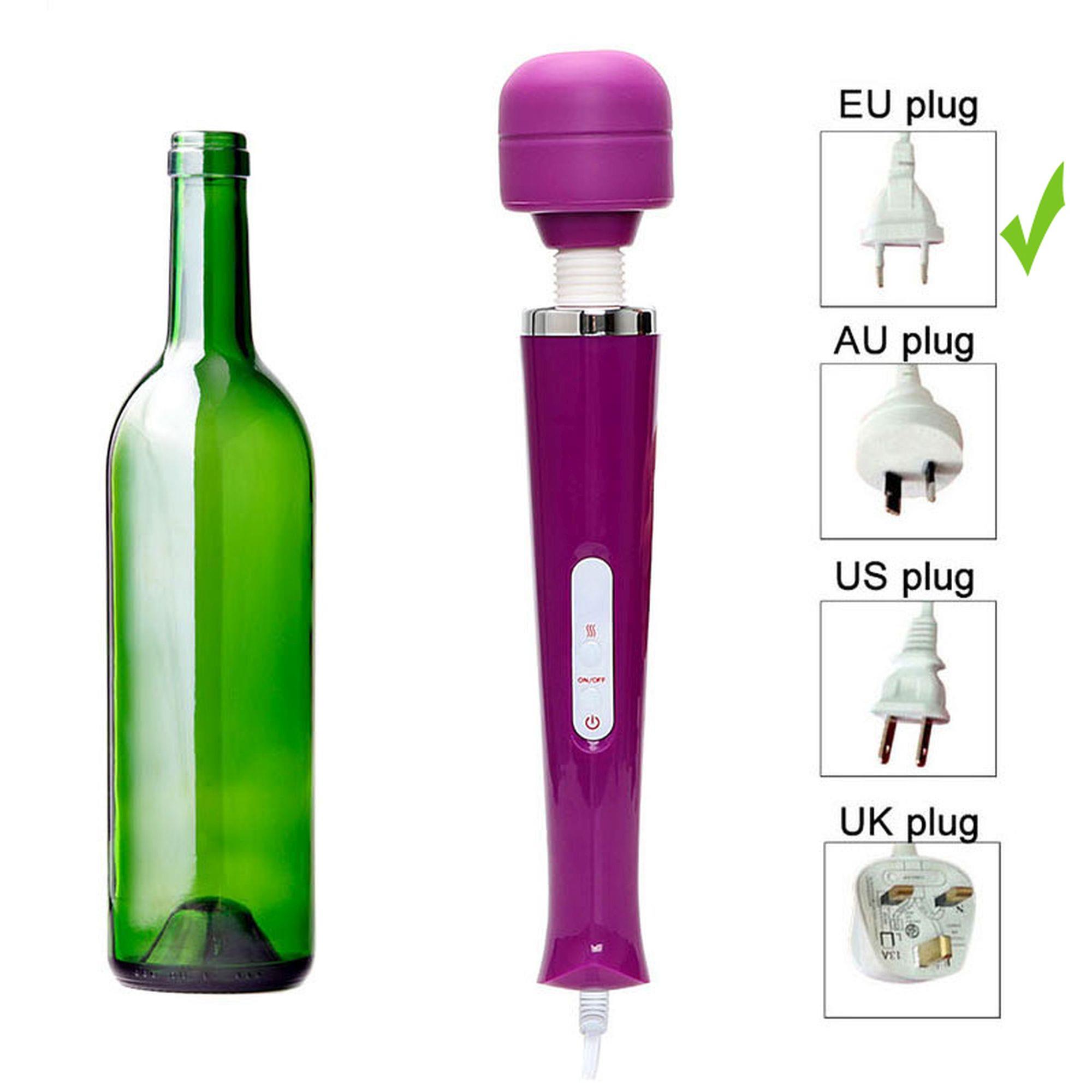 Magic Massager Wand su laidu rožinis, 10 funkcijų - Image 11