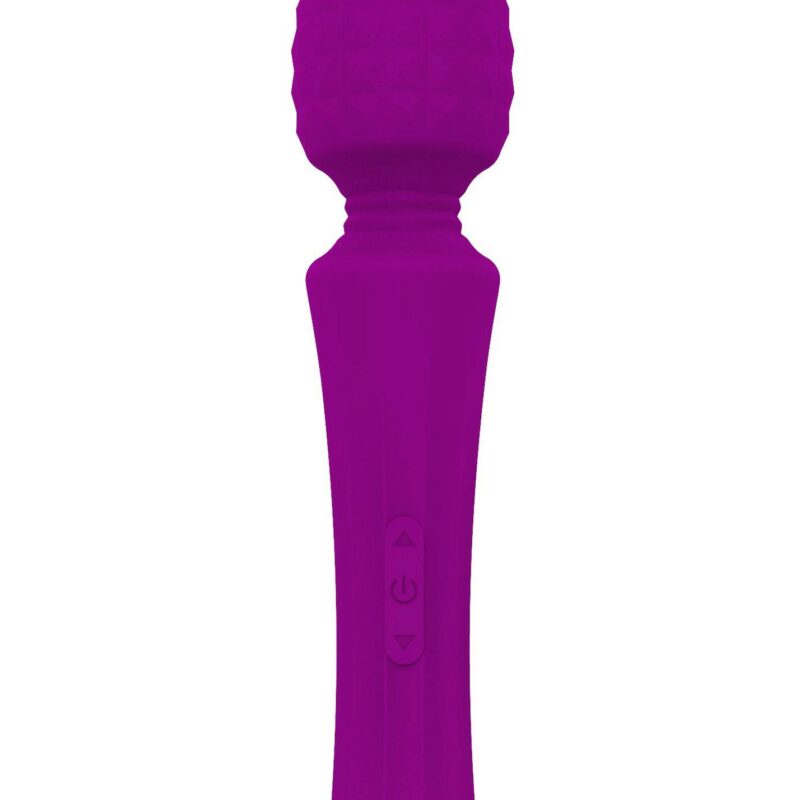 Rechargeable Power Wand violetinis masažuoklis