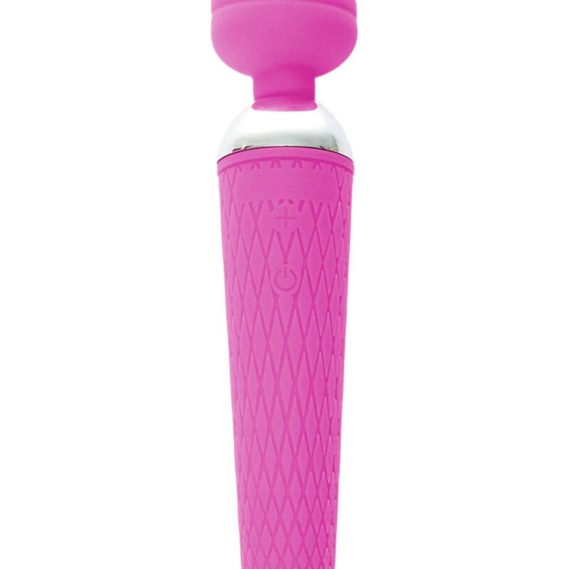 Power Massager Wand USB violetinis, 10 funkcijų