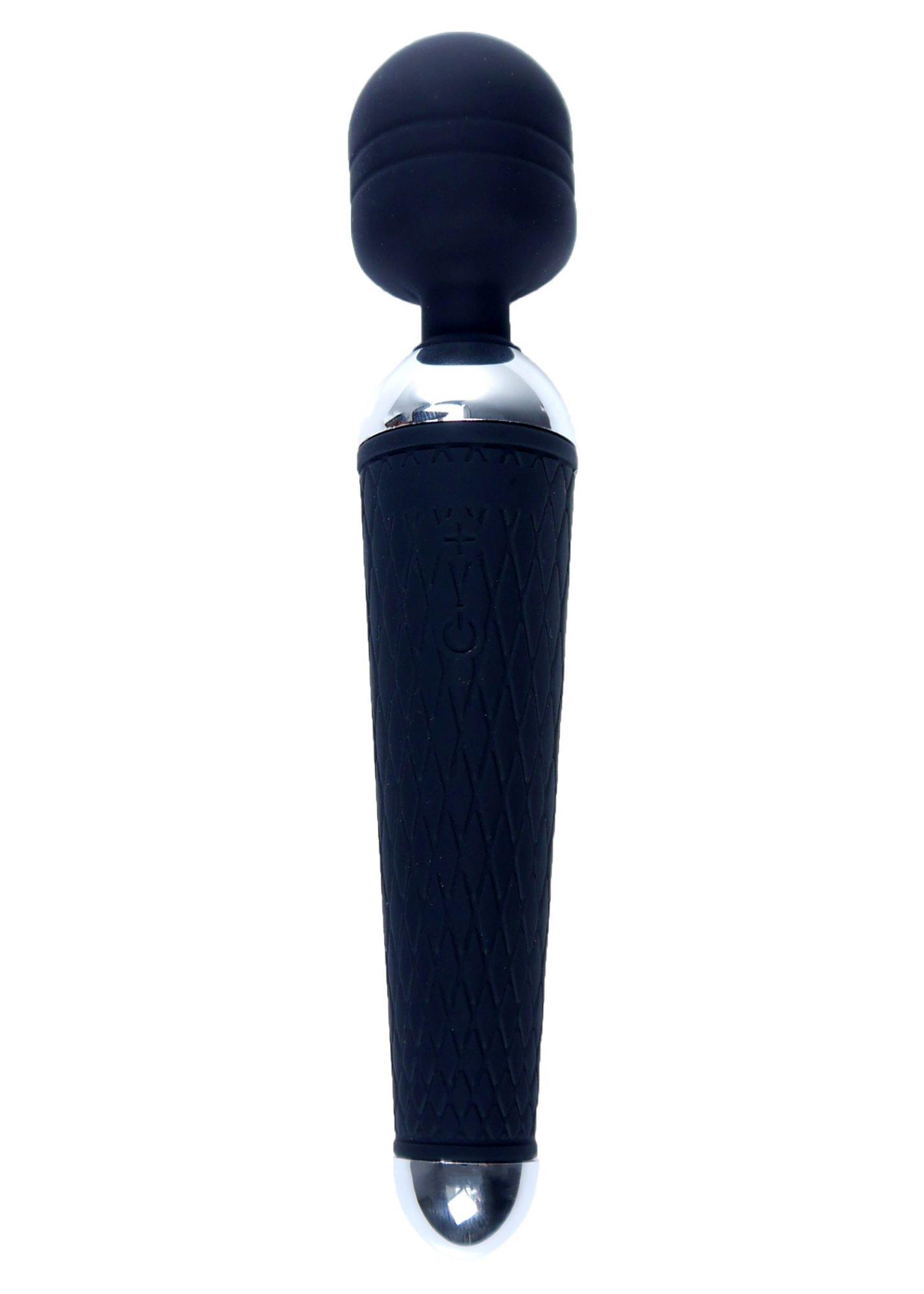 Power Massager Wand USB juodas, 10 funkcijų