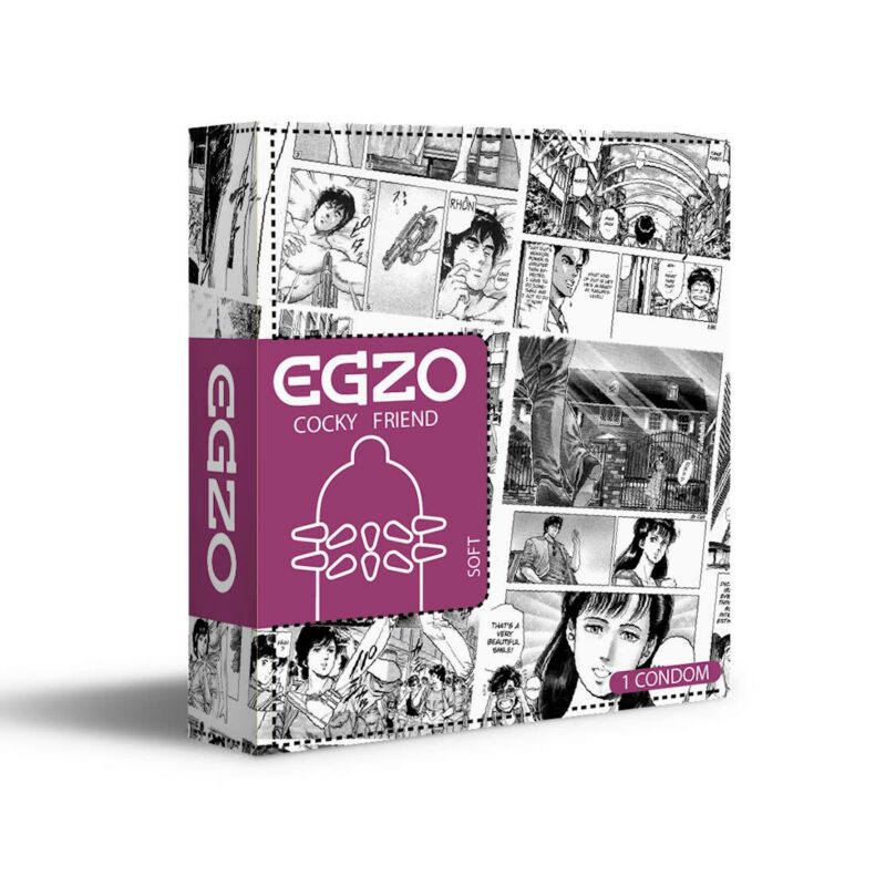 EGZO prezervatyvai Hot Red