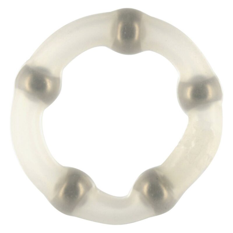 Robotic Beads skaidrus vibruojantis penio žiedas