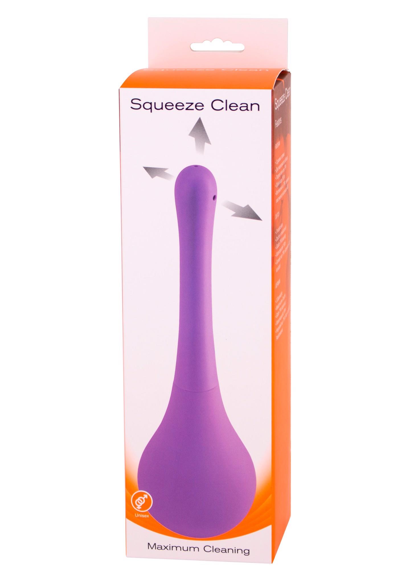 Squeeze Clean analinė klizma, violetinė - Image 2