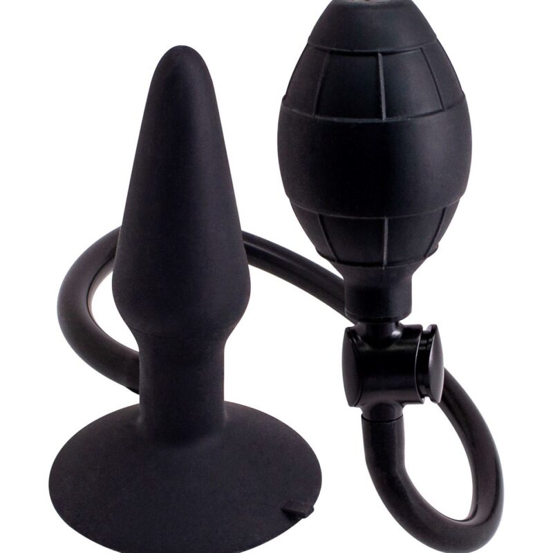 Inflatable Butt Plug S Black