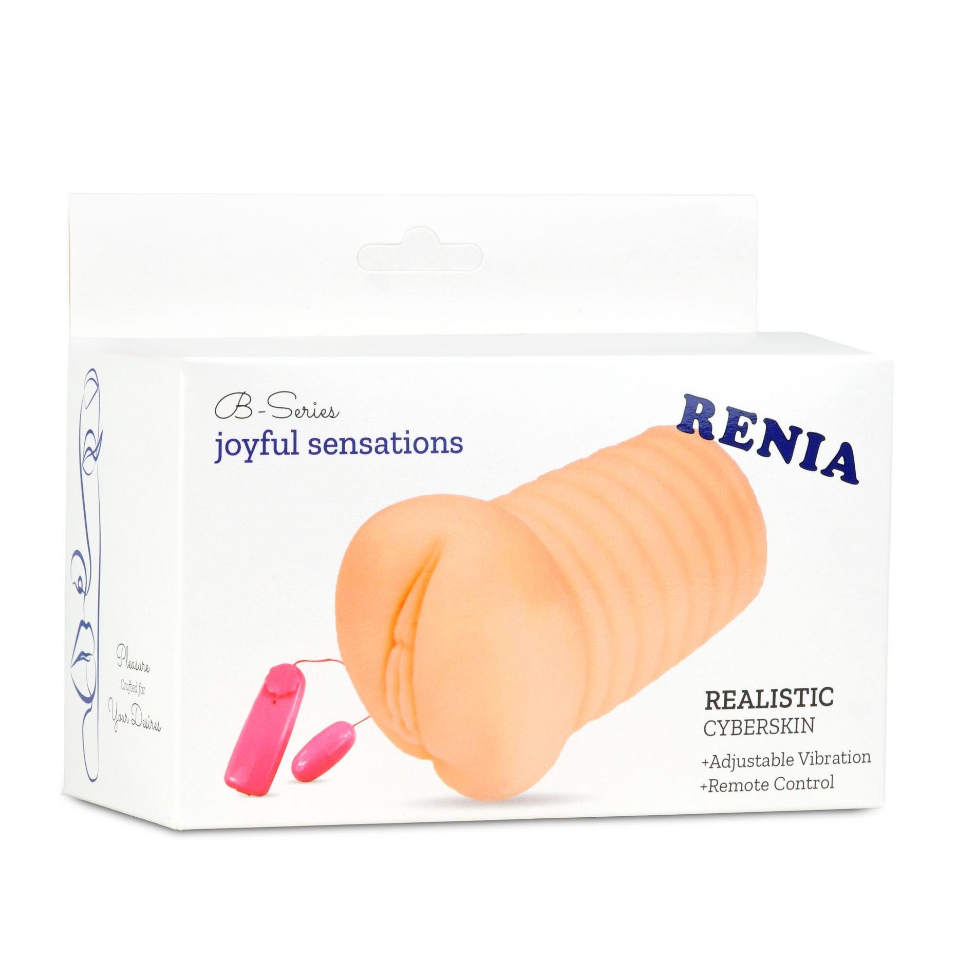 Masturbatorius vagina RENIA su vibracija, 650 g - Image 8
