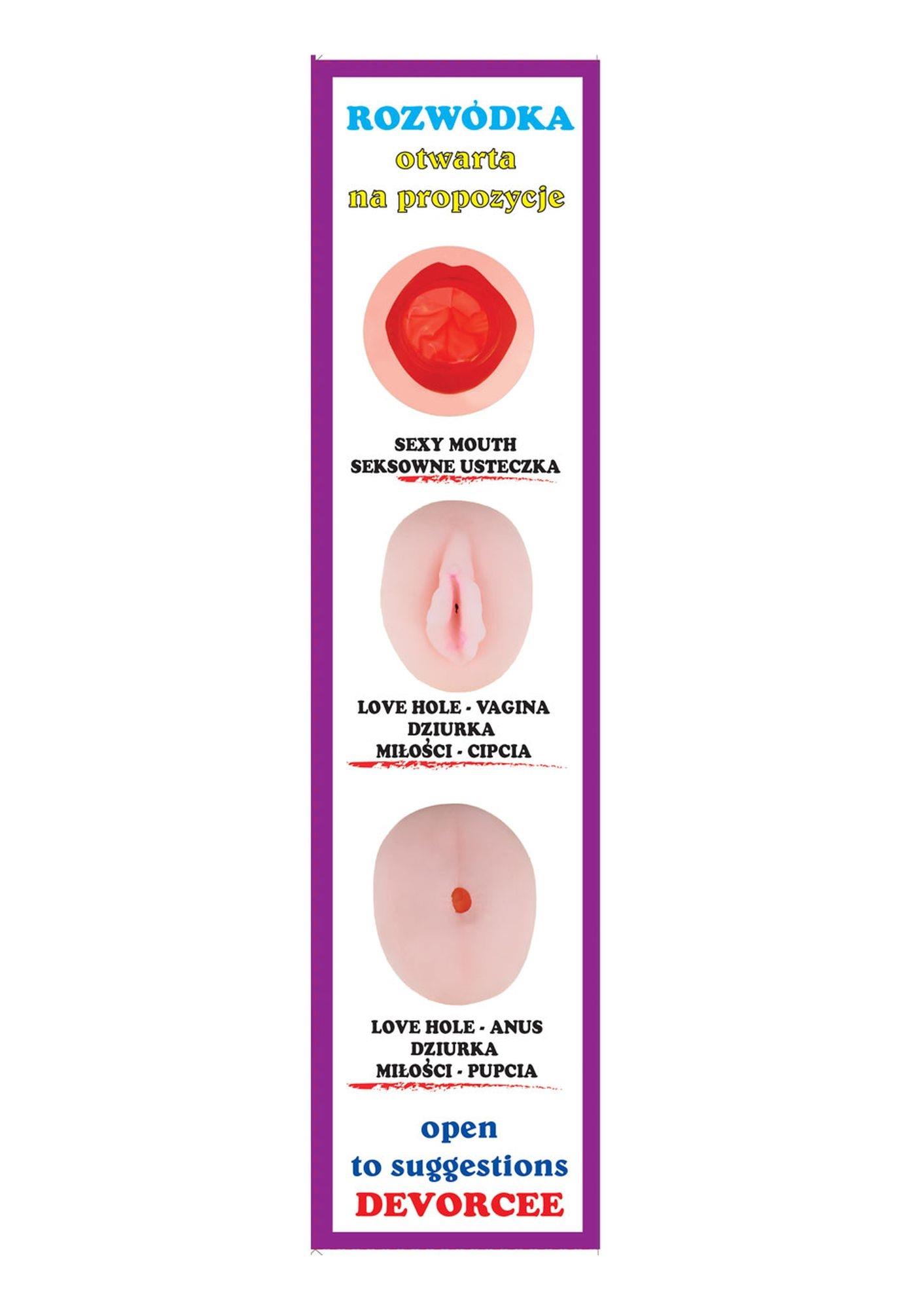 Pripučiamoji lėlė „Išsiskyrusi“ - Image 2