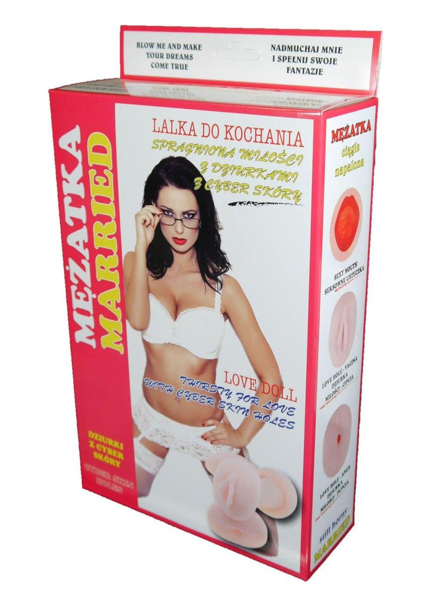 Pripučiamoji lėlė „Ištekėjusi“ - Image 11