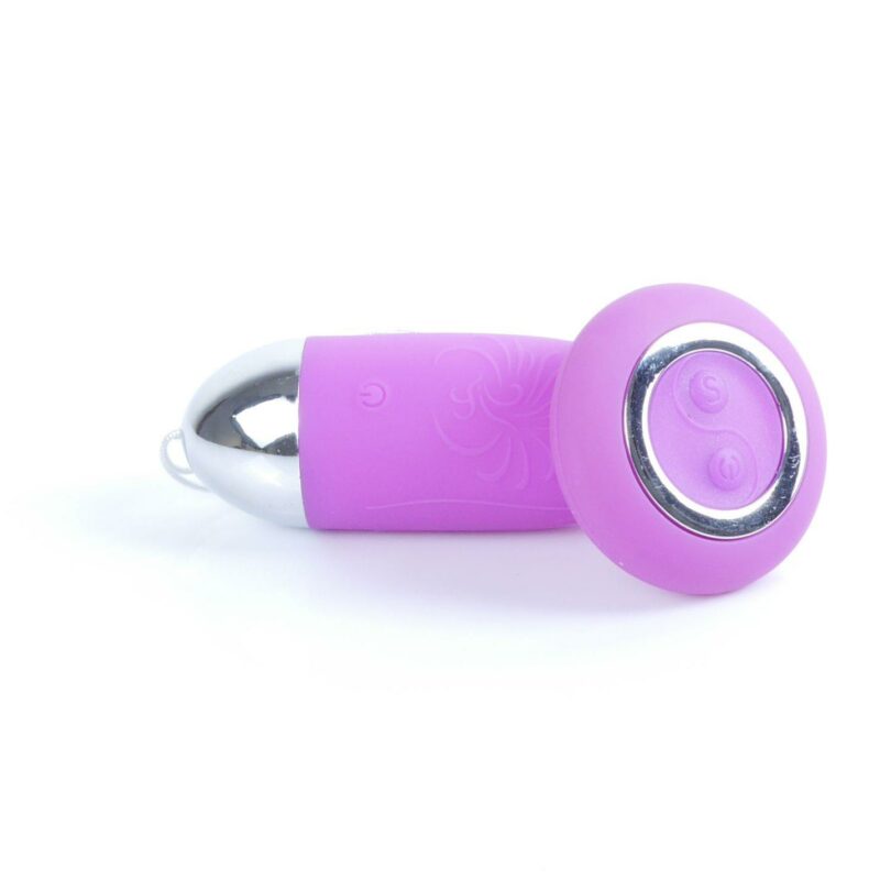 Nuotoliniu būdu valdomas vibruojantis kiaušinėlis 0.3, violetinis, USB