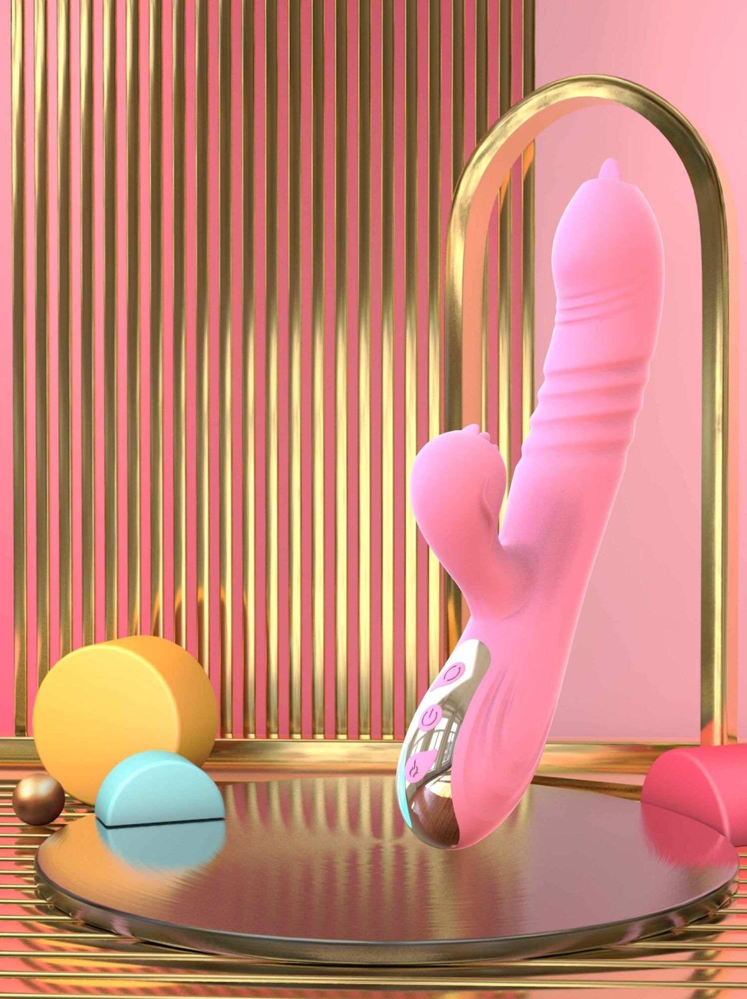 Vibratorius FAIRY USB, 3 stūmimo ir 20 vibracijos funkcijų - Image 12