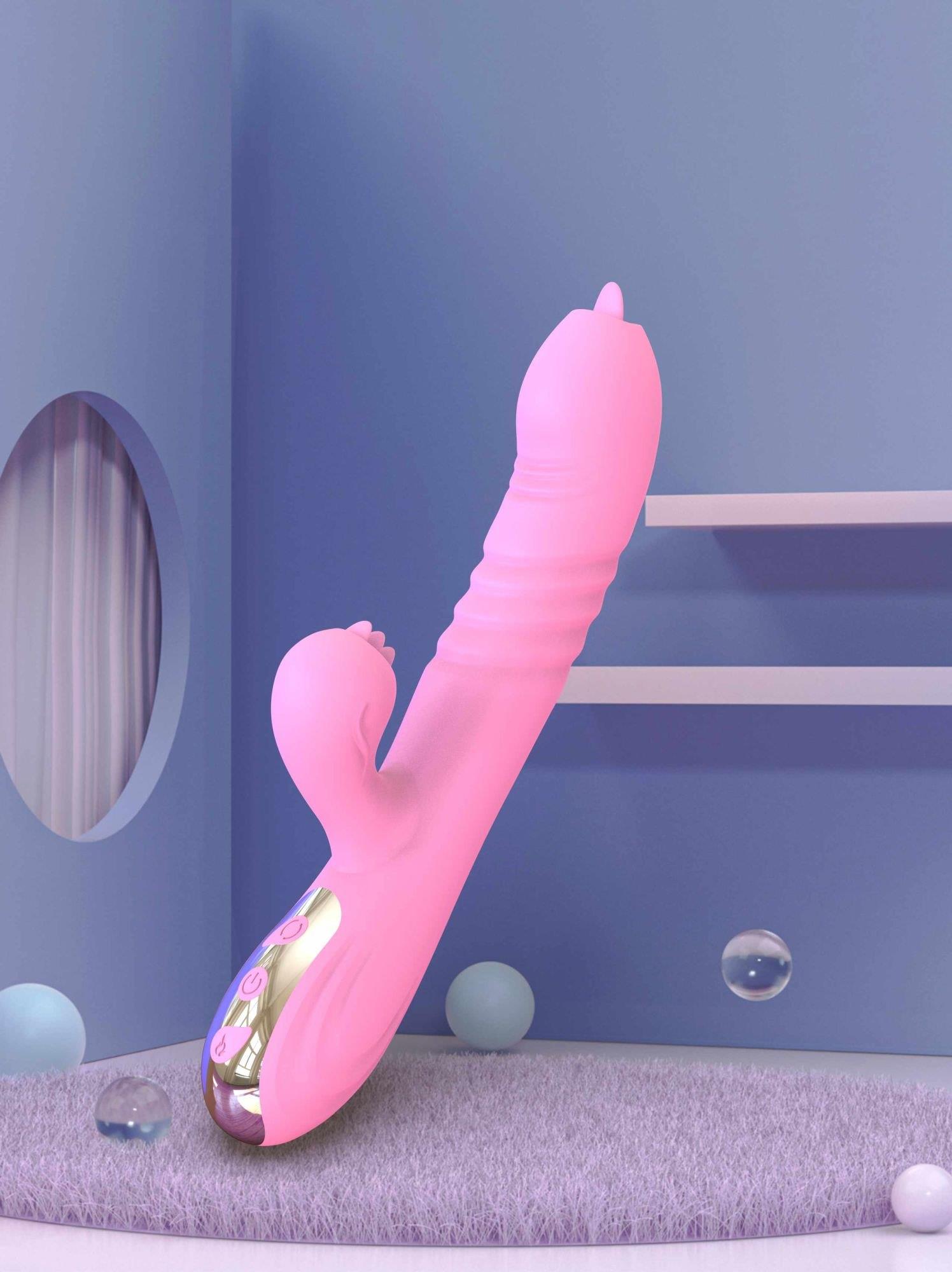 Vibratorius FAIRY USB, 3 stūmimo ir 20 vibracijos funkcijų - Image 16