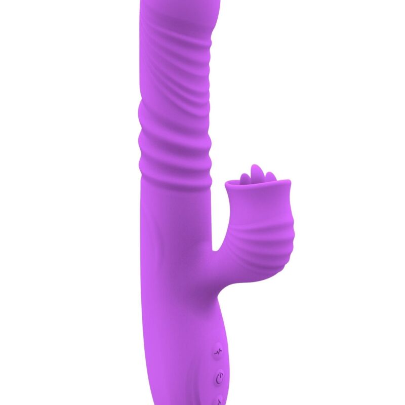 Vibratorius FANNY USB, violetinis