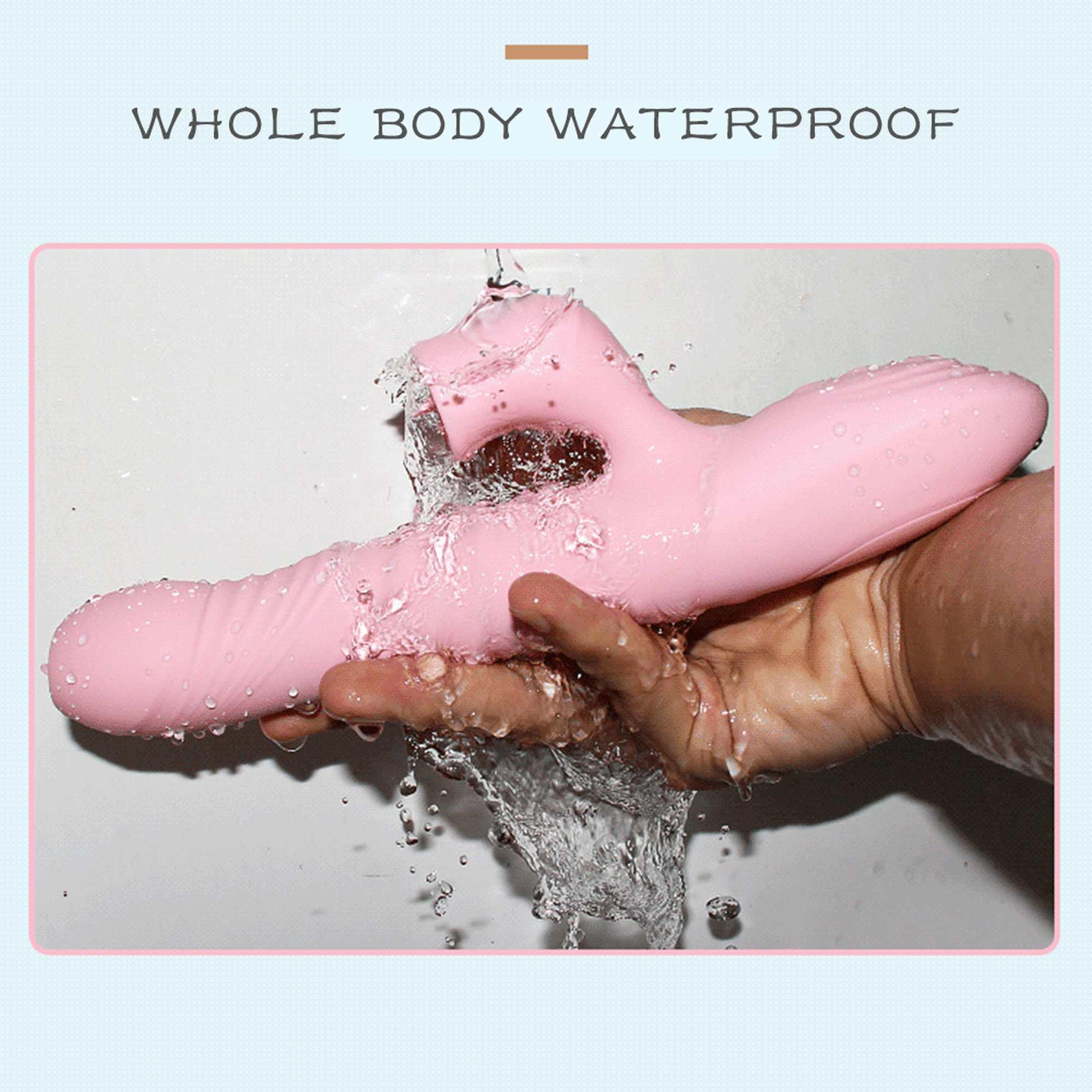 Vibratorius FANNY USB, rožinis - Image 12