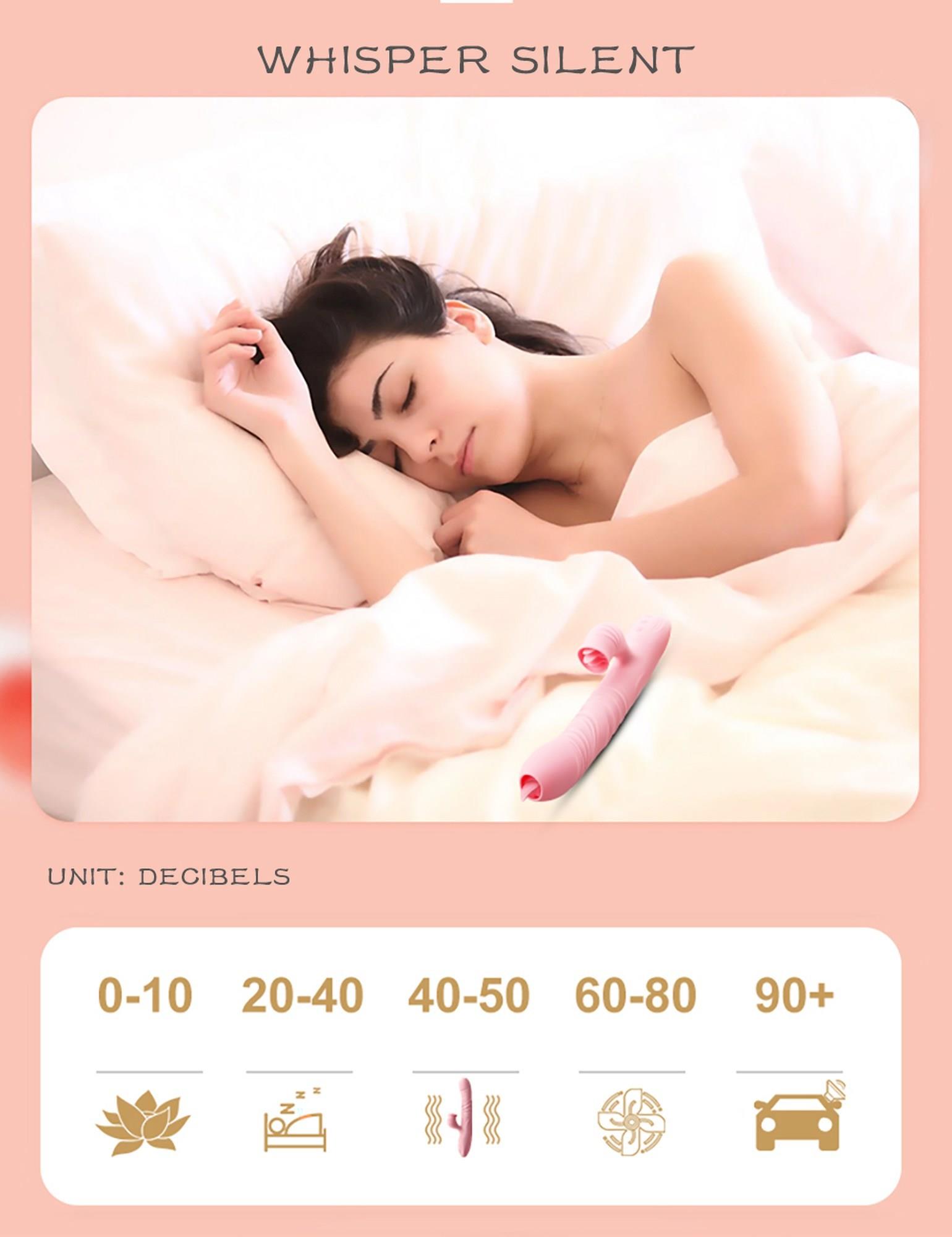 Vibratorius FANNY USB, rožinis - Image 15