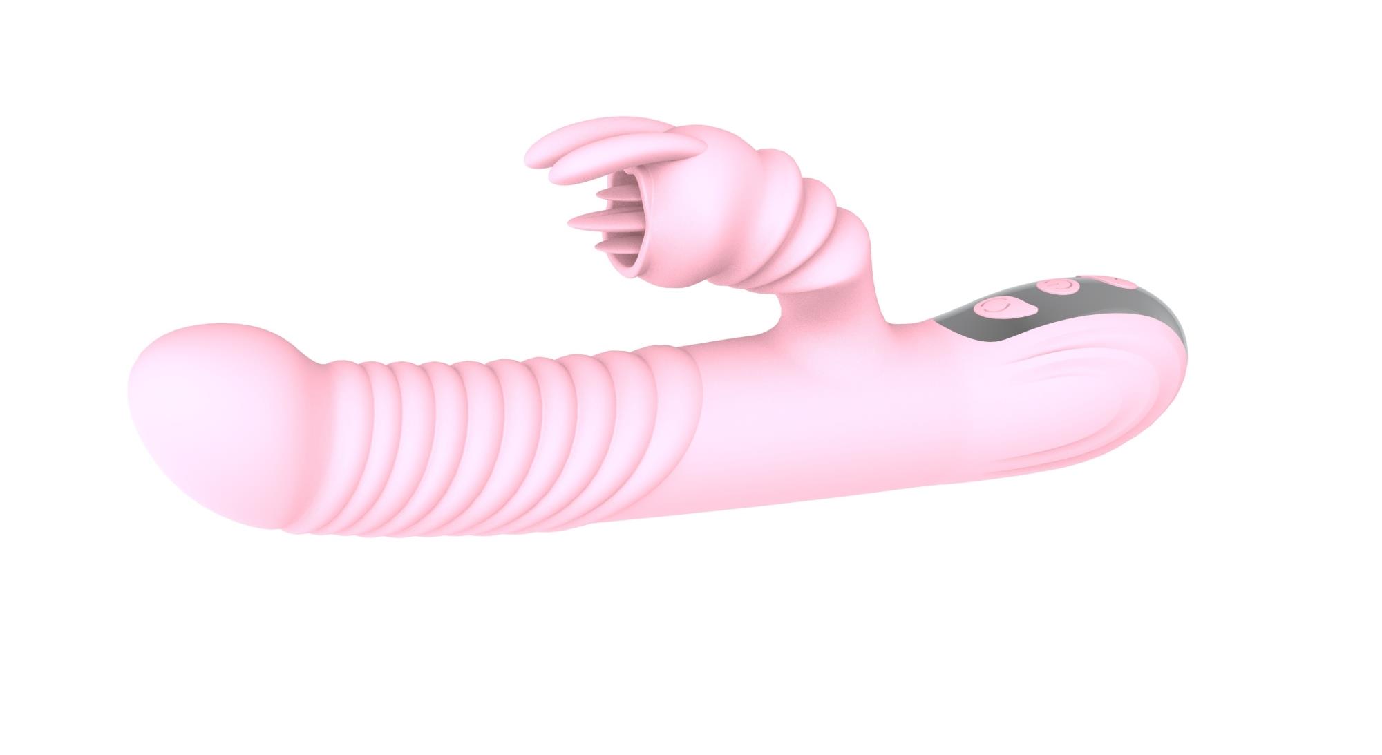 Vibratorius Elisa USB, rožinis - Image 6