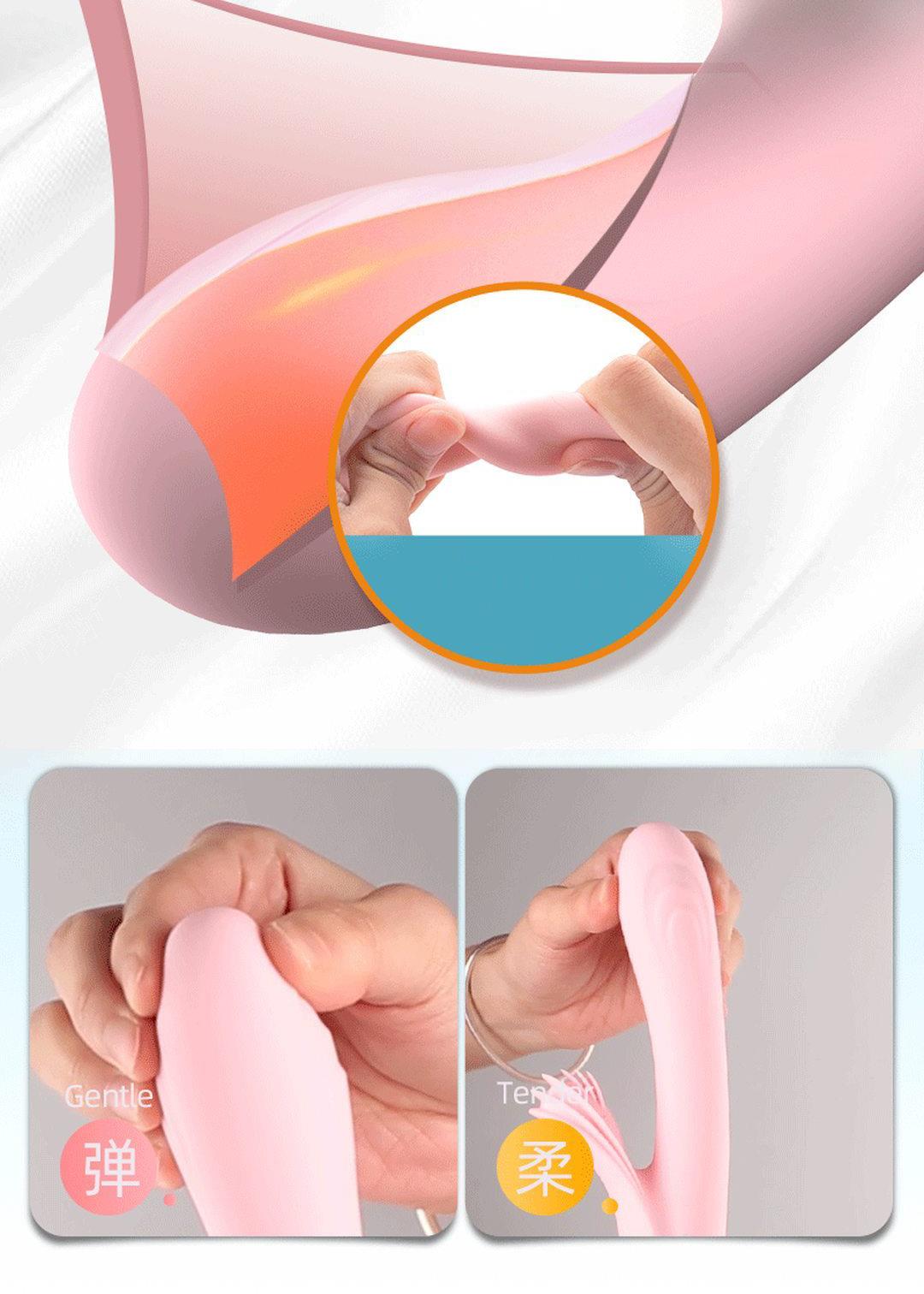 Vibratorius Lilo USB, rožinis - Image 10