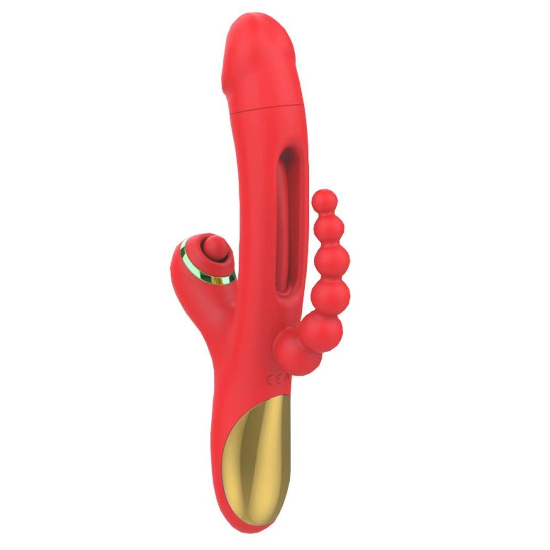 Vibratorius LUXE USB, 9 vibracijos ir baksnojimo funkcijos - Image 2