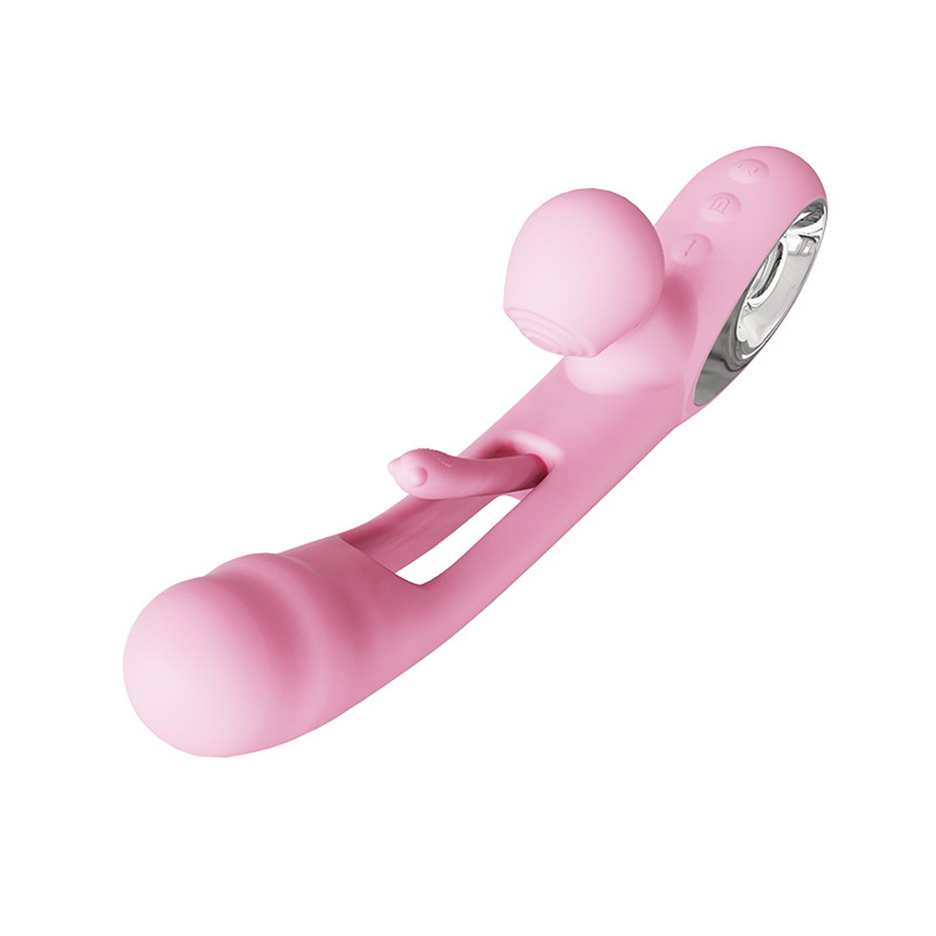 Vibratorius CORSE USB, 36 vibracijos ir baksnojimo funkcijos - Image 2