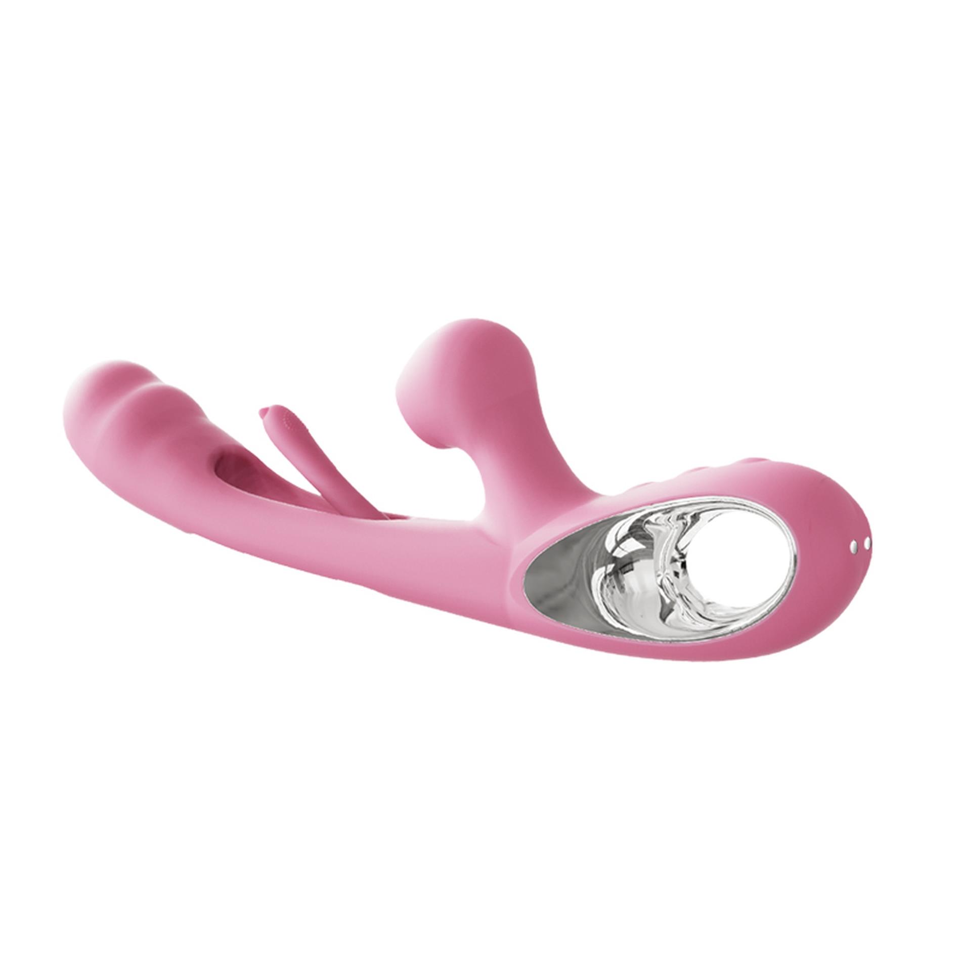 Vibratorius CORSE USB, 36 vibracijos ir baksnojimo funkcijos - Image 4