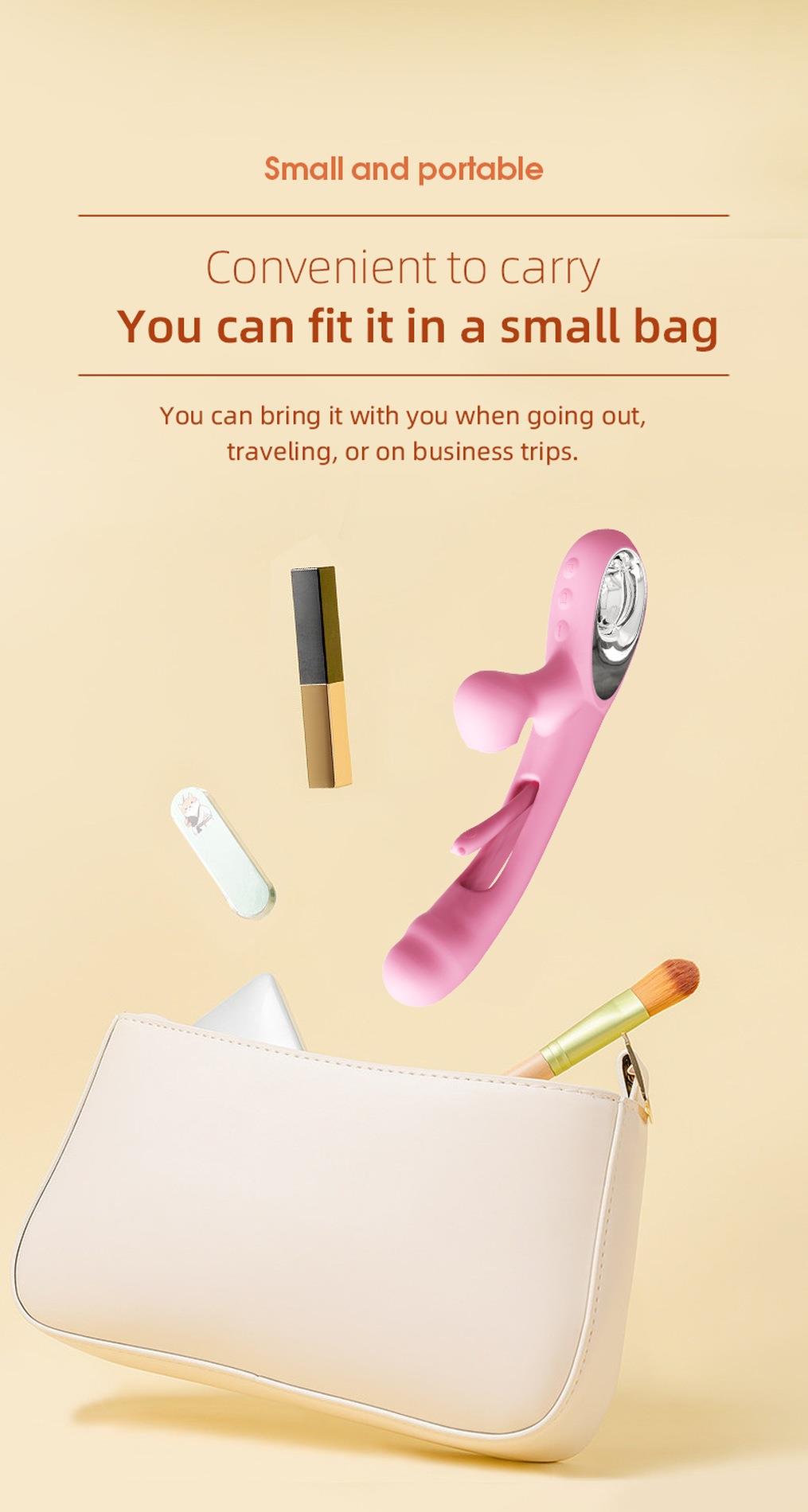 Vibratorius CORSE USB, 36 vibracijos ir baksnojimo funkcijos - Image 12