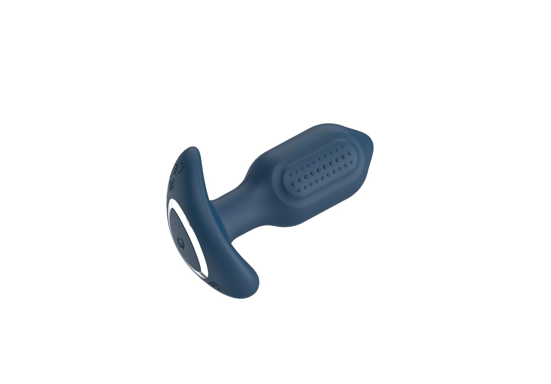 VICTORIA vibruojantis analinis kaištis su pulteliu - Image 3