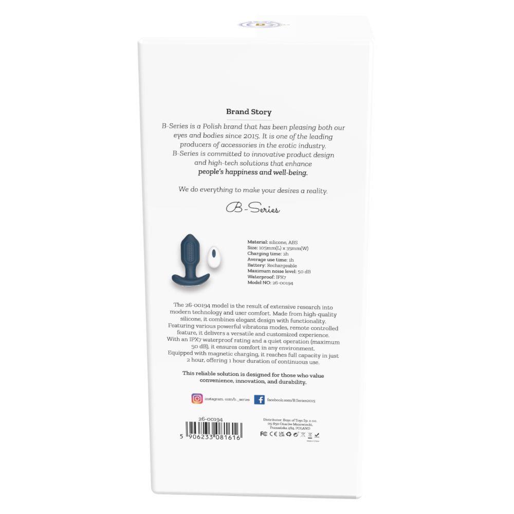 VICTORIA vibruojantis analinis kaištis su pulteliu - Image 11