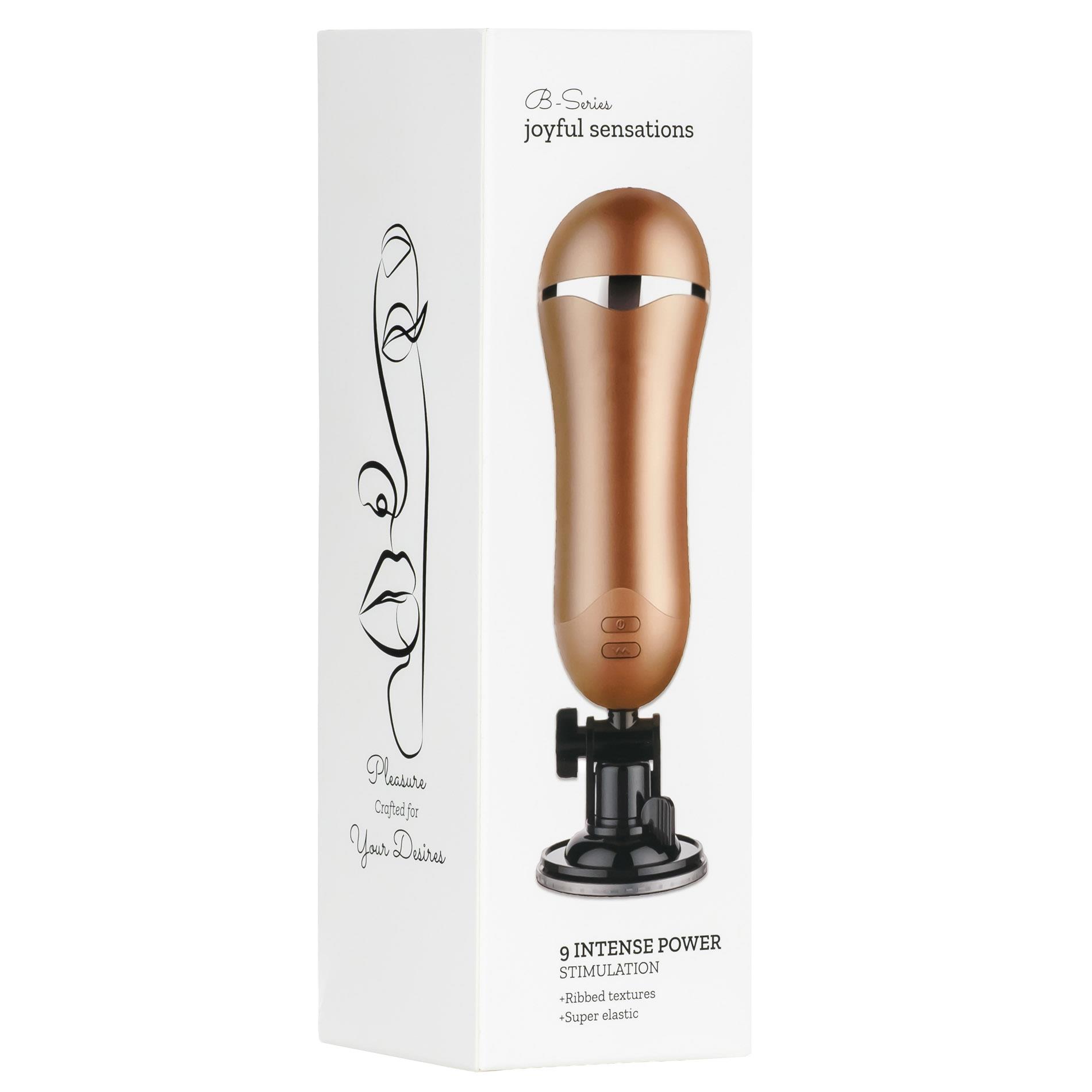 Masturbatorius „Vagina Delight“ su 9 funkcijų USB vibracija - Image 10