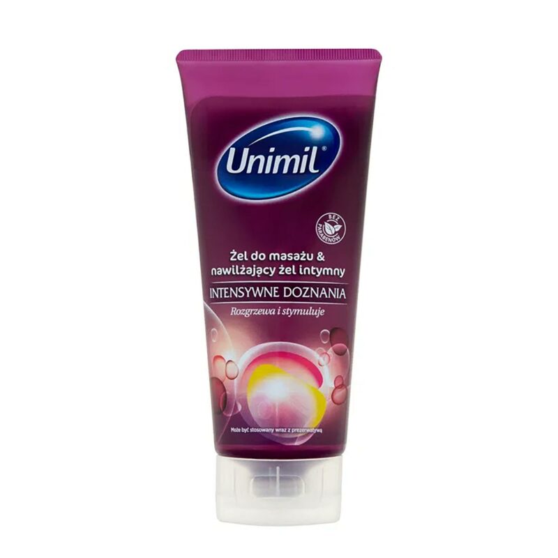 UNIMIL Intense Sensations masažo gelis 200 ml