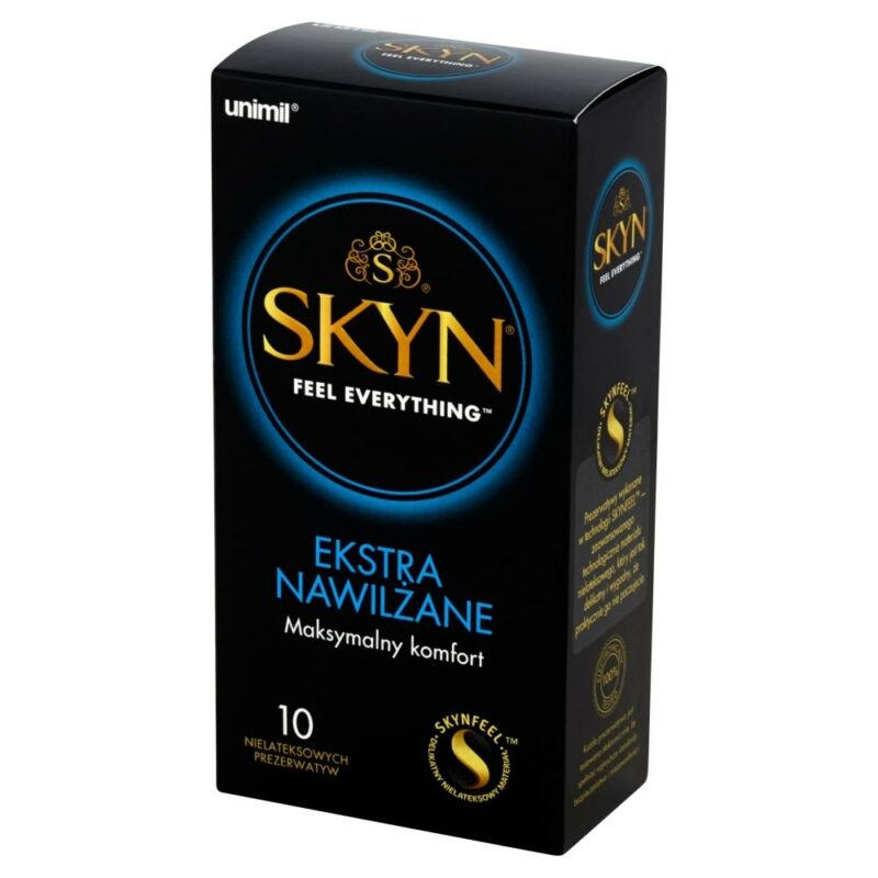 UNIMIL SKYN EXTRA WET prezervatyvai, 10 vnt.