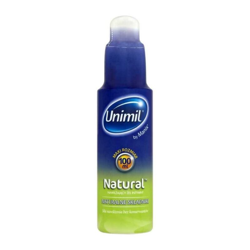 UNIMIL NATURAL vandens pagrindo lubrikantas, 100 ml