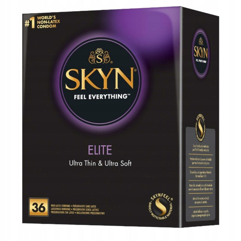 SKYN ELITE EXTRA LUBE prezervatyvai, 10 vnt.