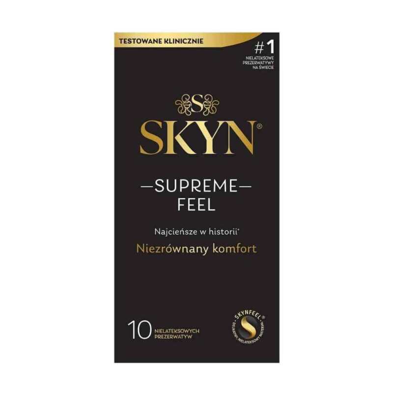 SKYN SUPREME FEEL prezervatyvai, 10 vnt.