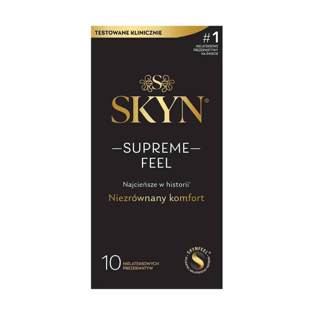 SKYN SUPREME FEEL prezervatyvai, 10 vnt.