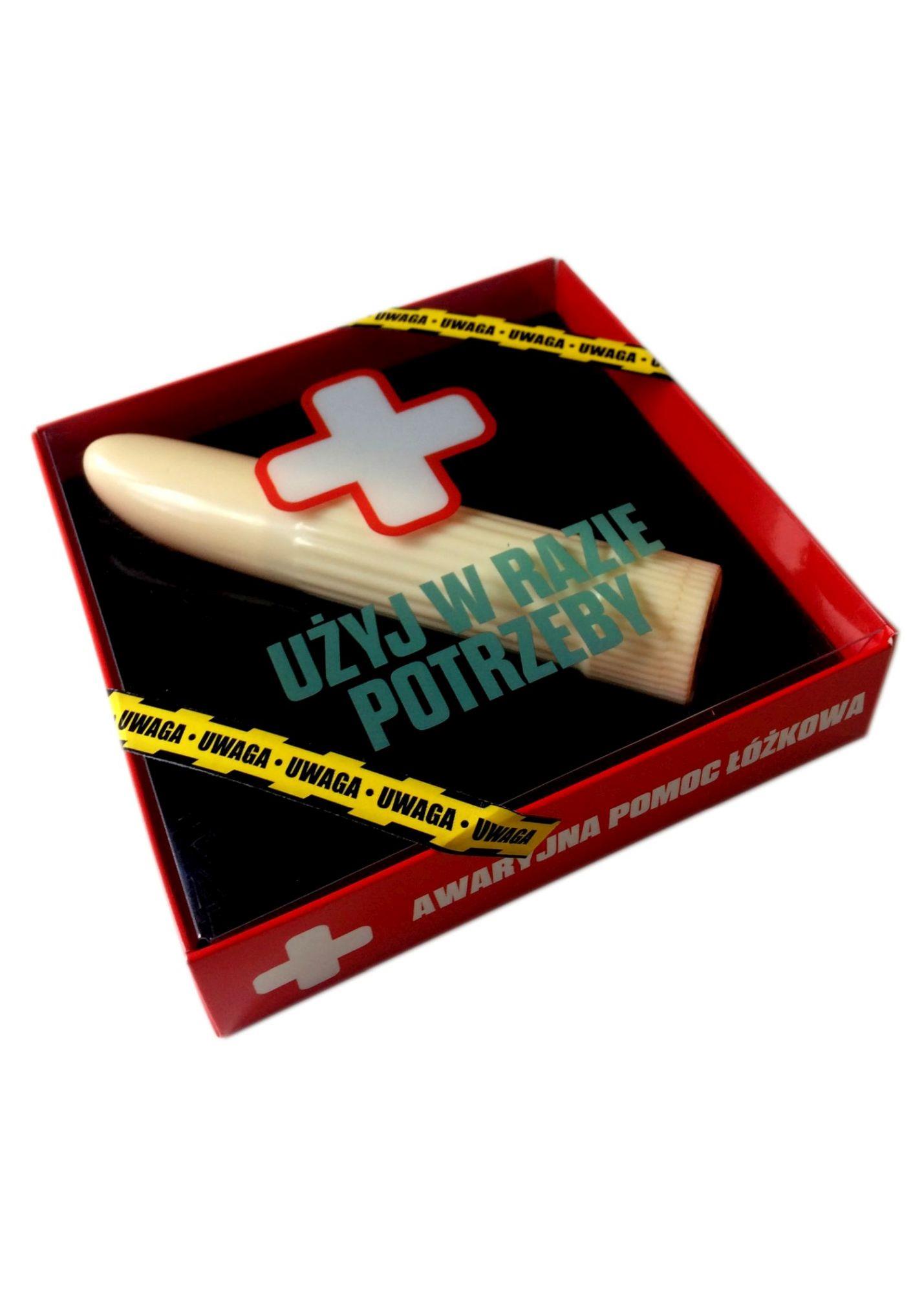 Mini vibratorius „Avarinis“ (baltas) - Image 2