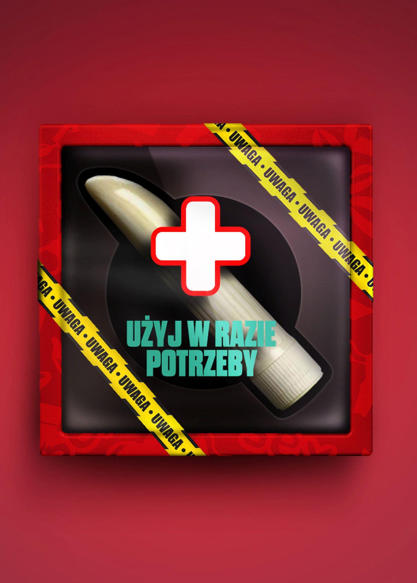 Mini vibratorius „Avarinis“ (baltas) - Image 3