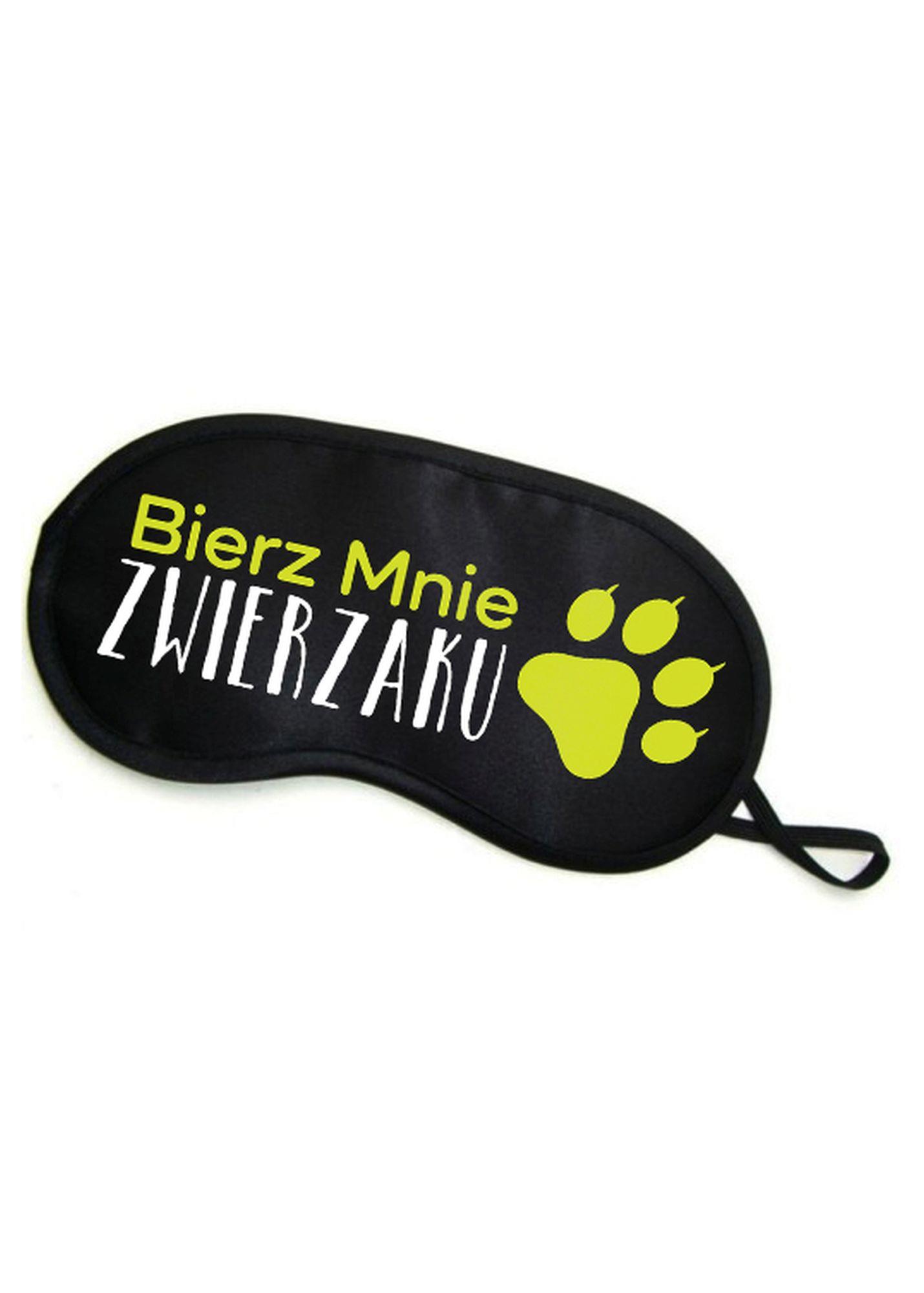 Miego kaukė akims su užrašu „IMK MANE, ŽVĖRIAU“ - Image 2