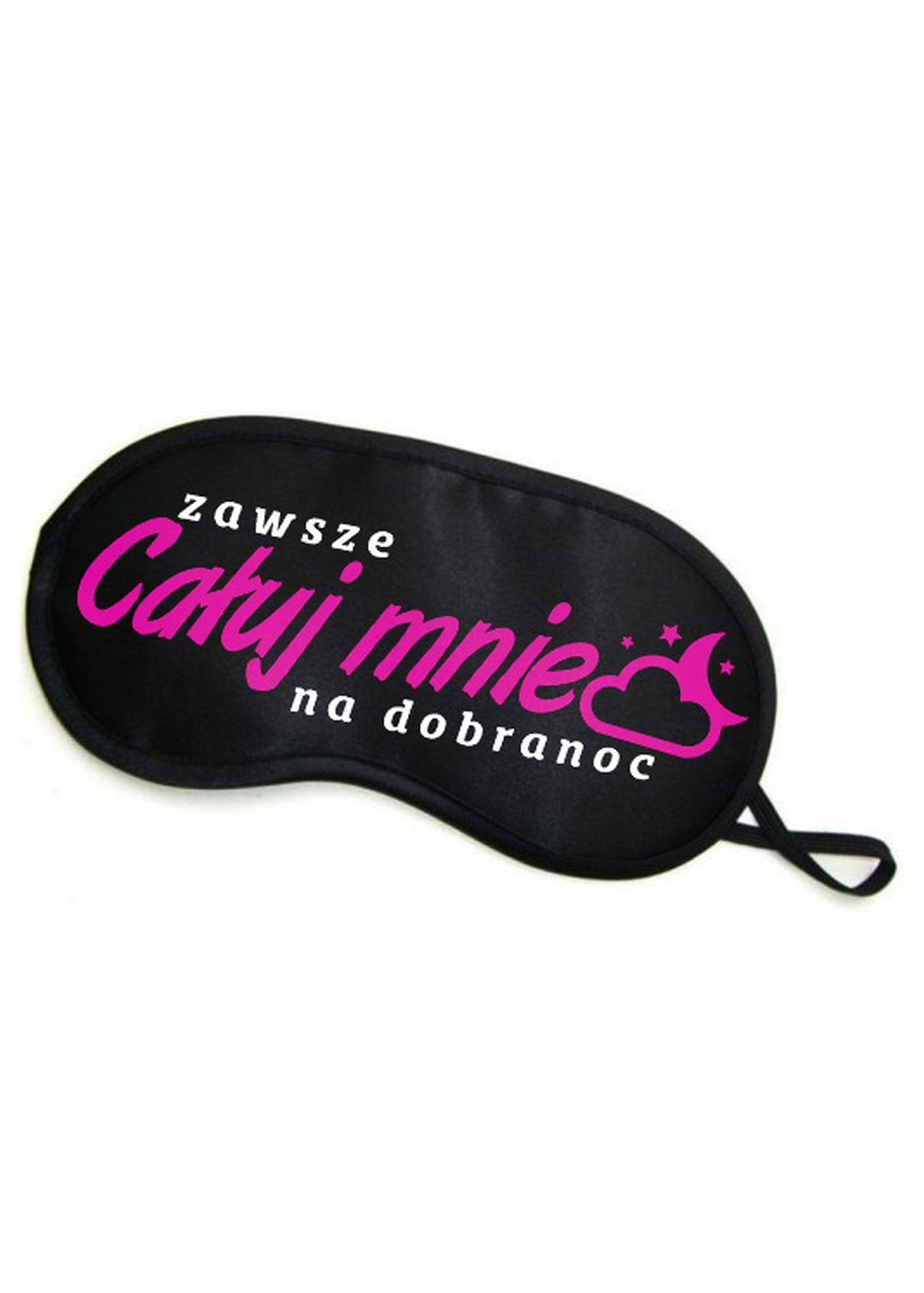 Miego kaukė akims su užrašu „VISADA PABUČIUOK PRIEŠ MIEGĄ“ - Image 2