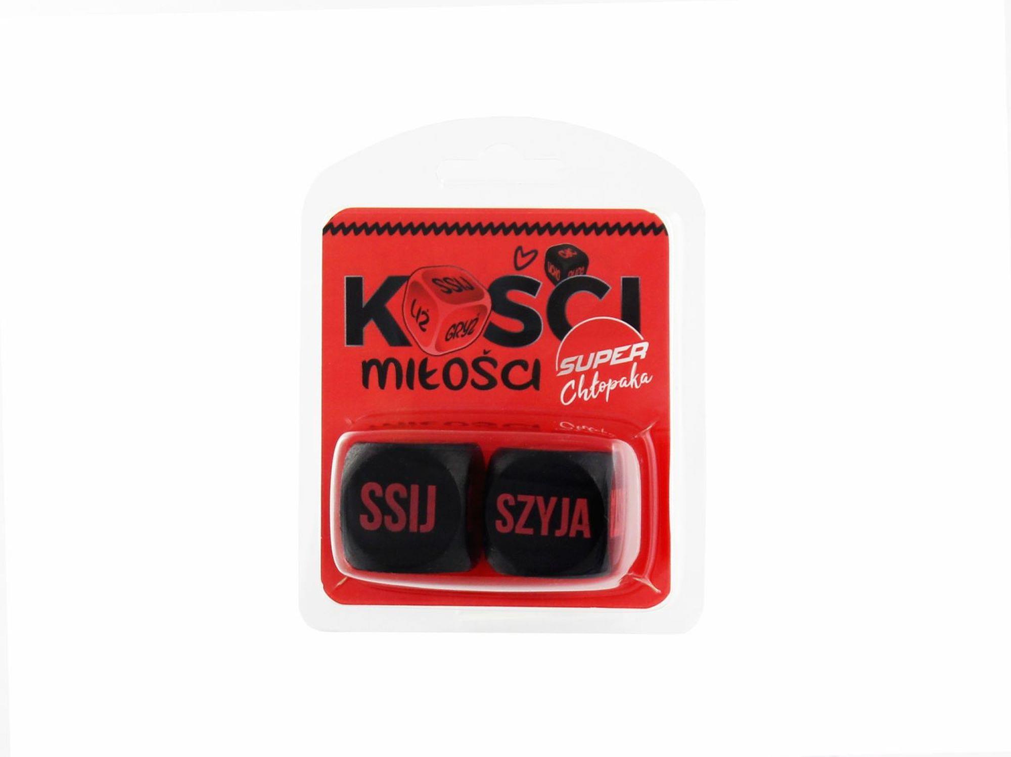 Meilės kauliukai „Super vaikinas“