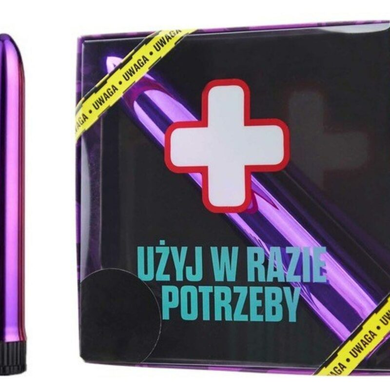 Mini vibratorius „Avarinis“ (violetinis)