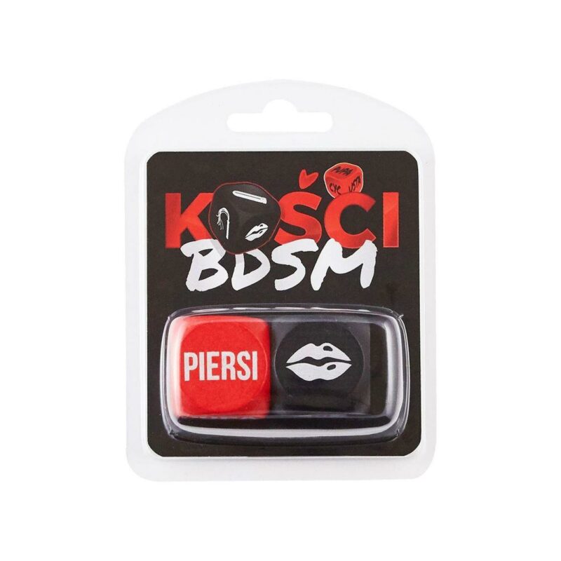 Meilės BDSM kauliukai (raudoni)