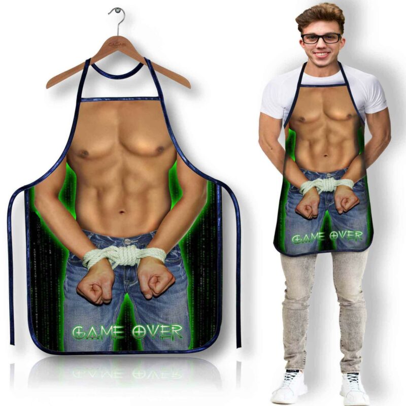 Prijuostė „Game Over“