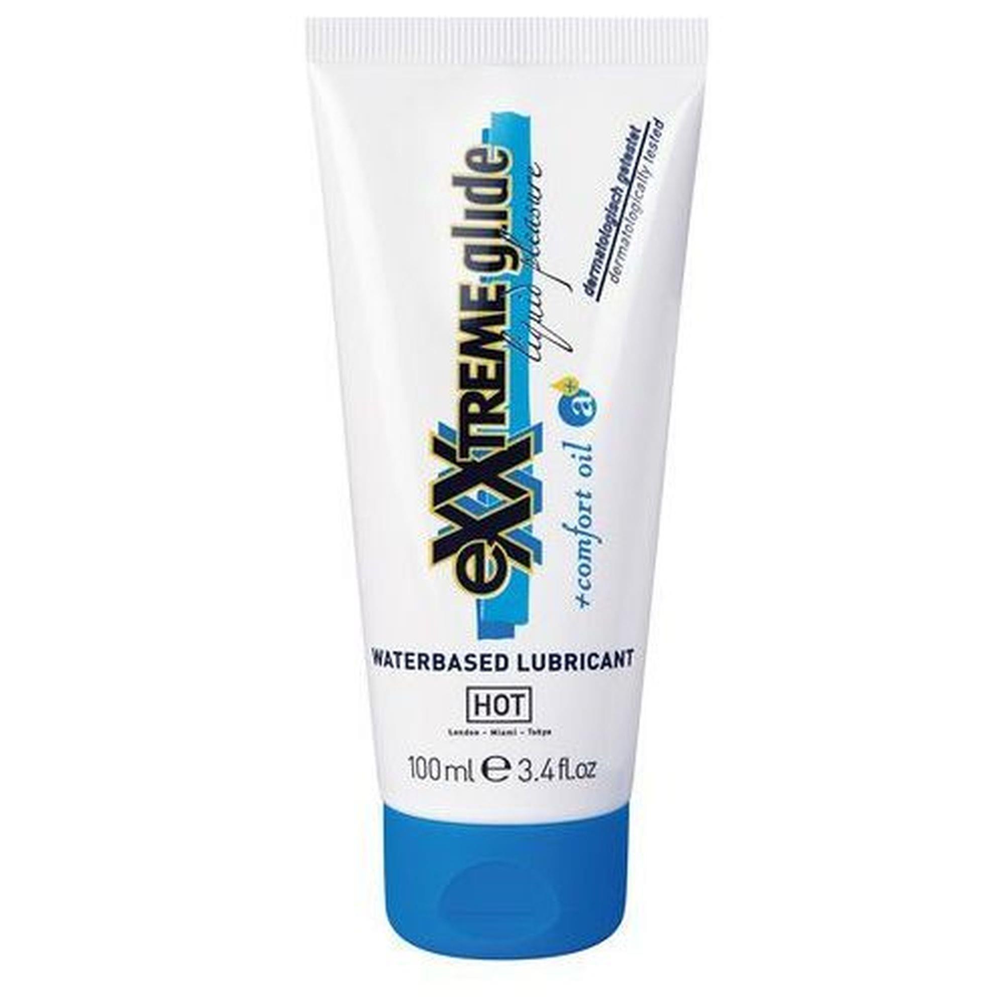 Vandens pagrindo lubrikantas eXXtreme Glide Comfort 100 ml